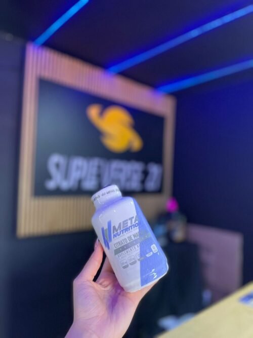 META NUTRITION CITRATO DE MAGNESIO 120 CÁPSULAS