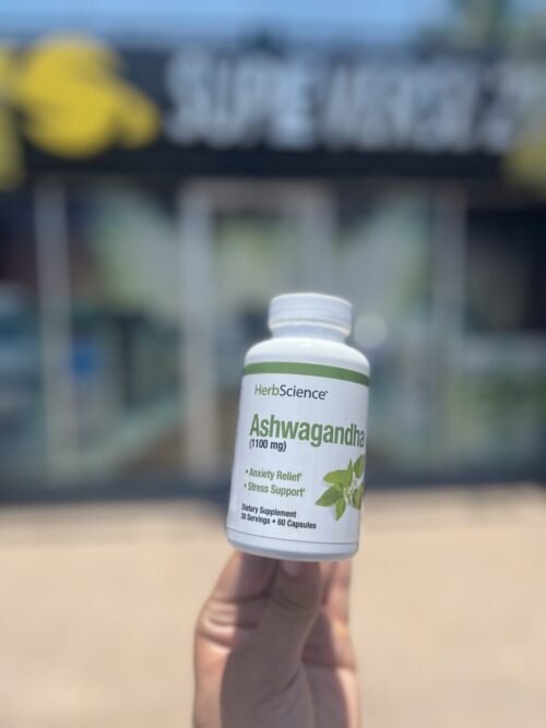 HERBSCIENCE ASHWAGANDHA 1100MG 60 CÁPSULAS