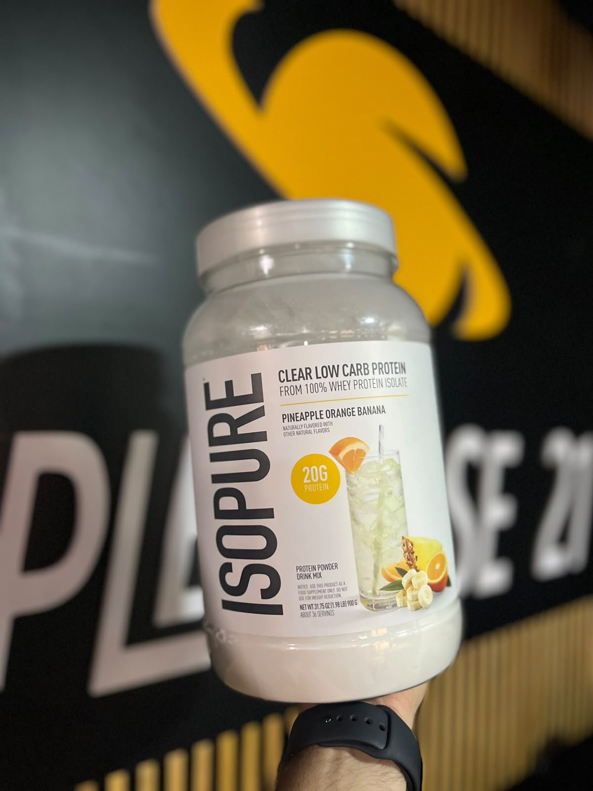 ISOPURE CLEAR PROTEIN 1.98LB (PINEAPPLE ORANGE BANANA)